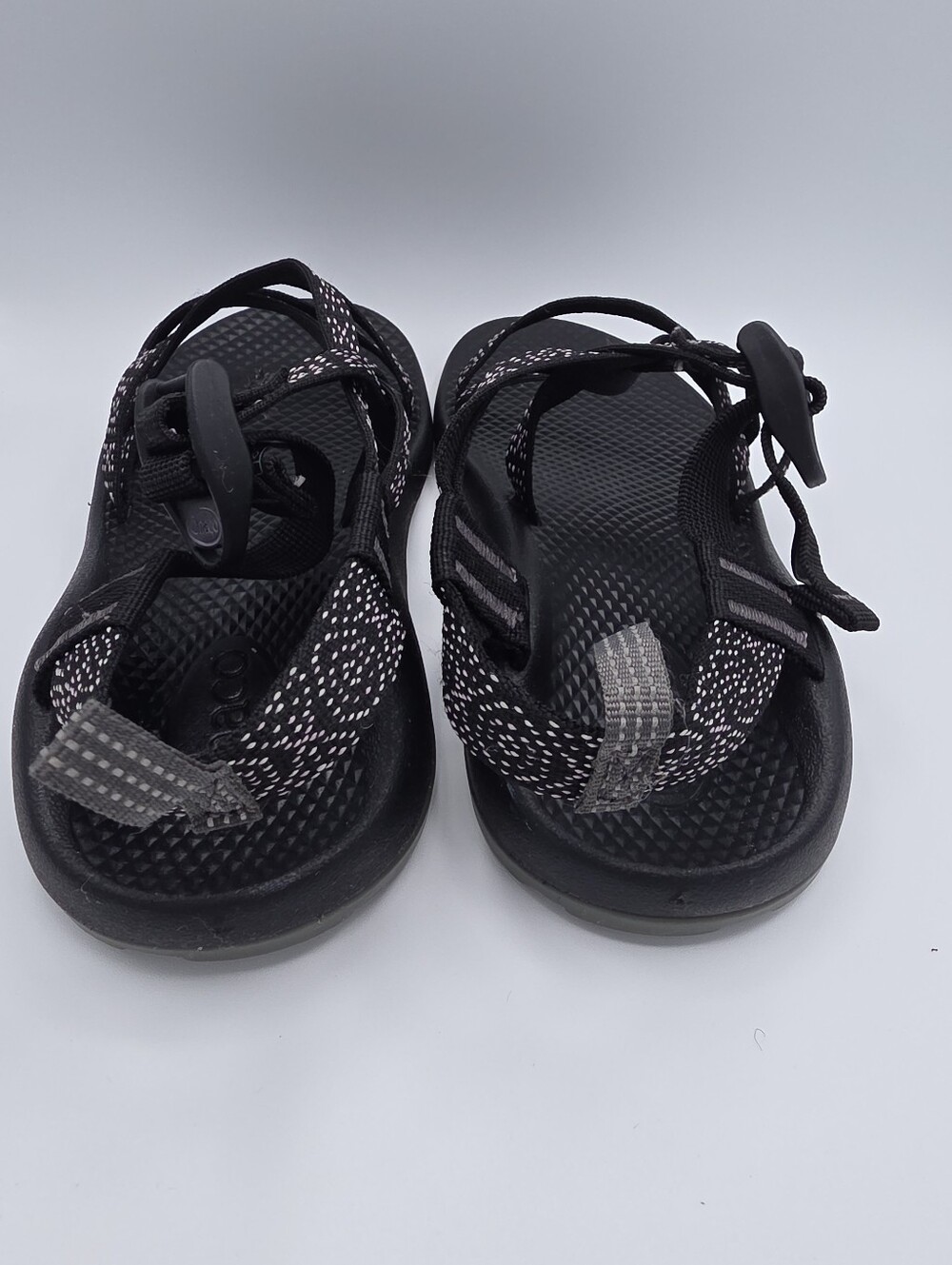 Chaco Kids Sandals Size 4 Black Pink Adjustable Hiking Water Shoes